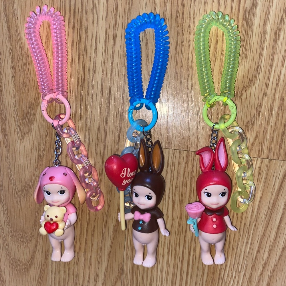 Sonny Angel Replicas Gifts Of Love Series Keychains Bundle